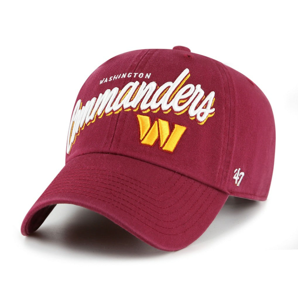 '47 Women's Ariana Clean Up Adjustable Hat - Washington Commanders