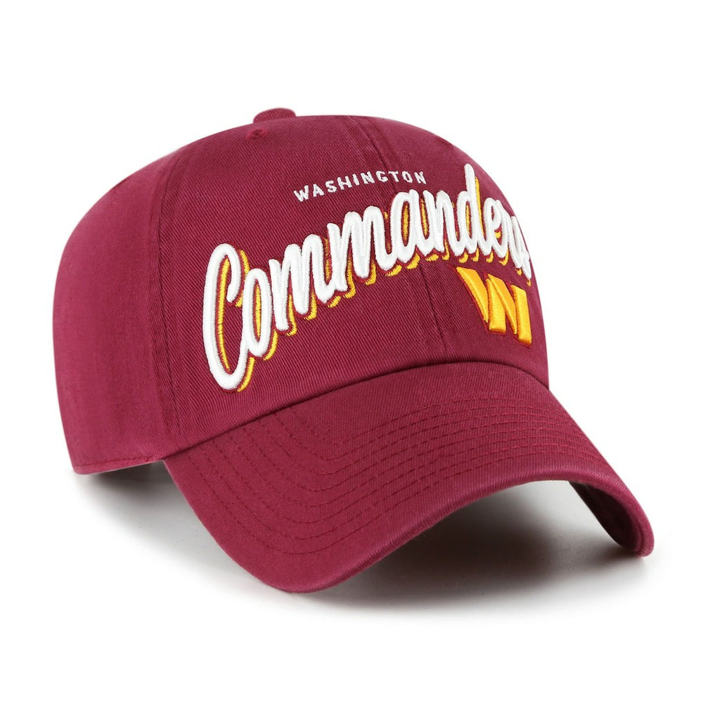 '47 Women's Ariana Clean Up Adjustable Hat - Washington Commanders