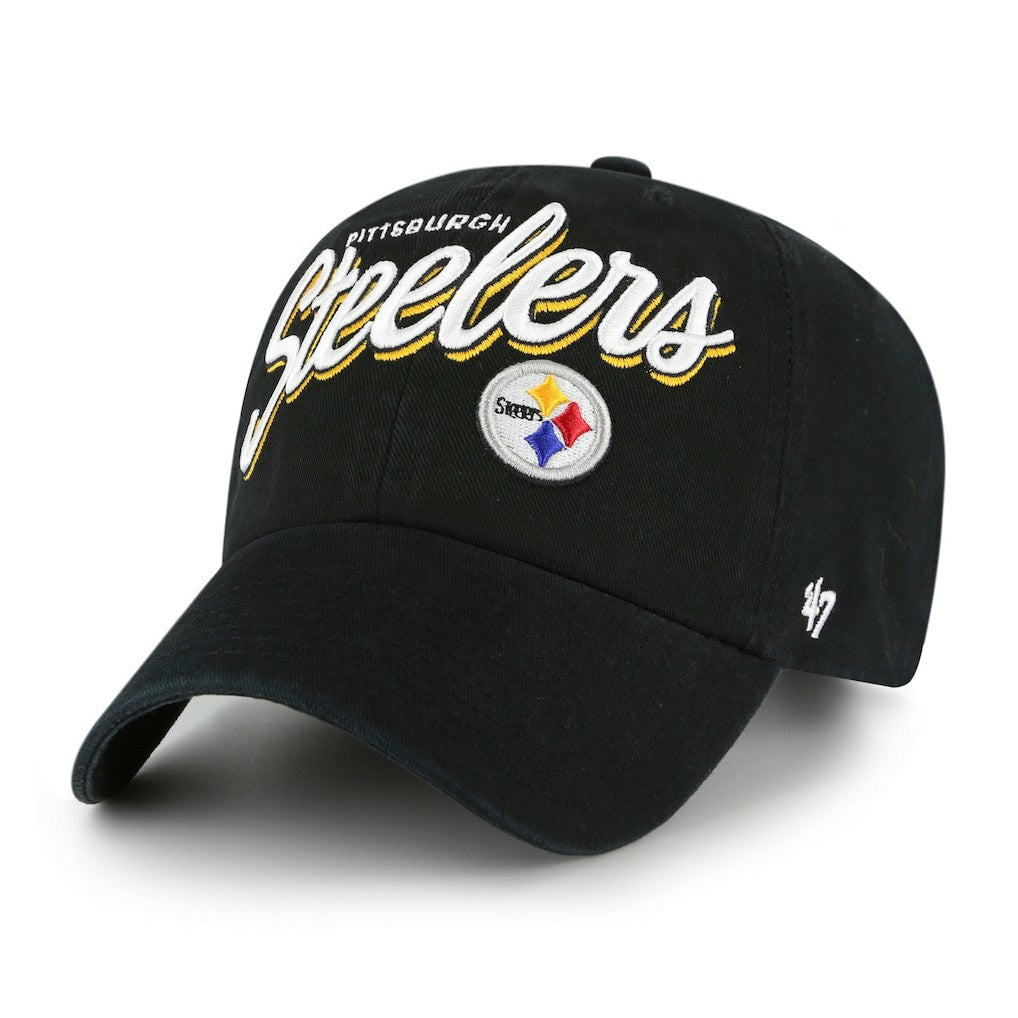 '47 Women's Ariana Clean Up Adjustable Hat - Pittsburgh Steelers