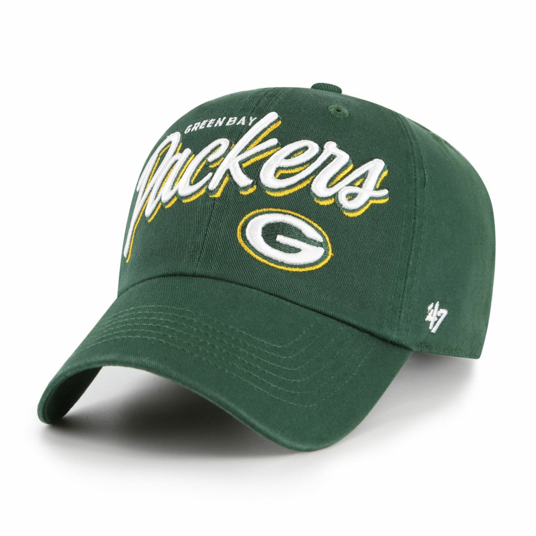'47 Women's Ariana Clean Up Adjustable Hat - Green Bay Packers