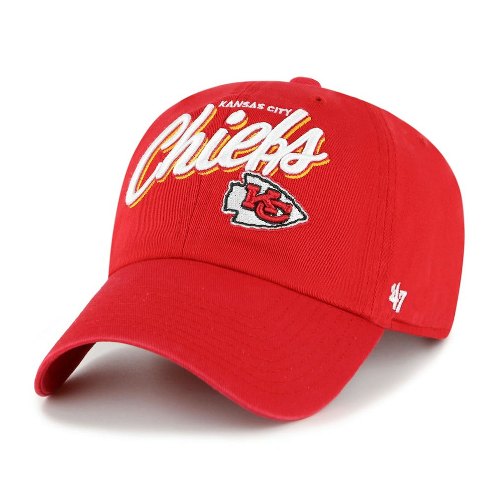 '47 Women's Ariana Clean Up Adjustable Hat - Kansas City Chiefs