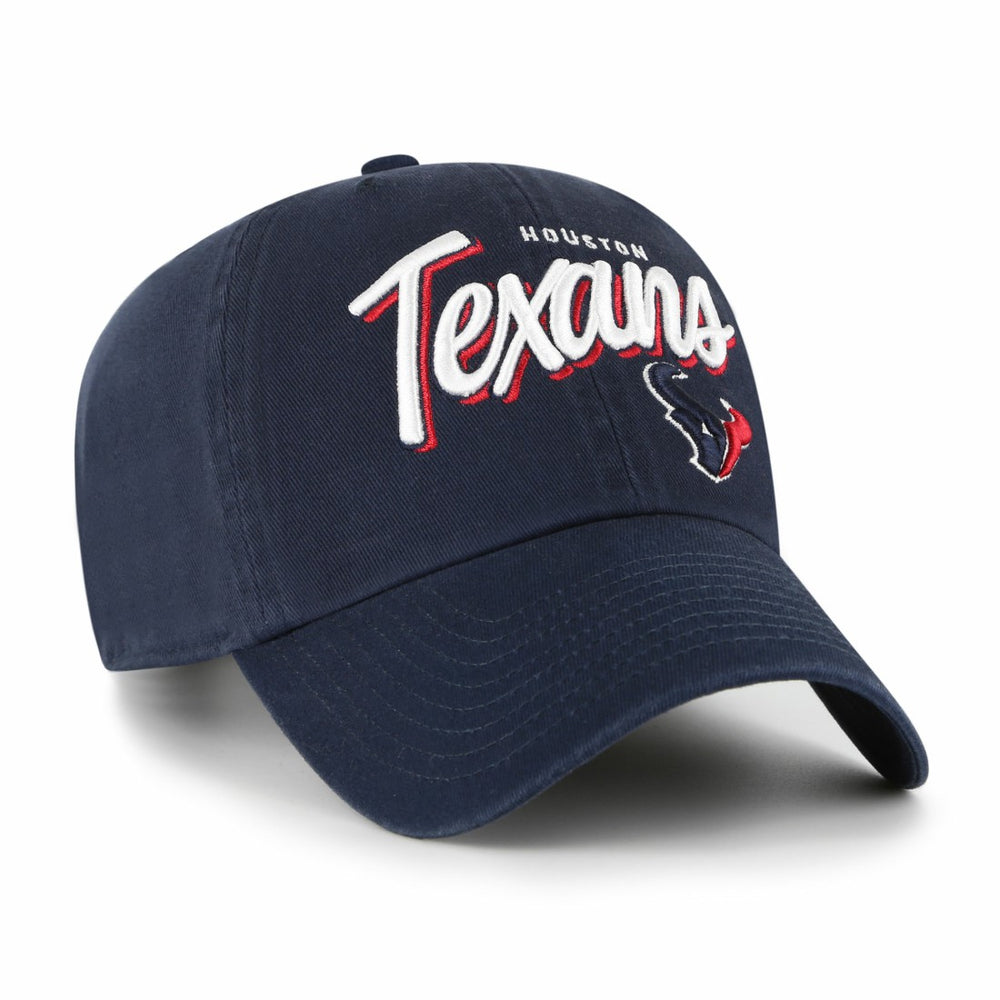 '47 Women's Ariana Clean Up Adjustable Hat - Houston Texans