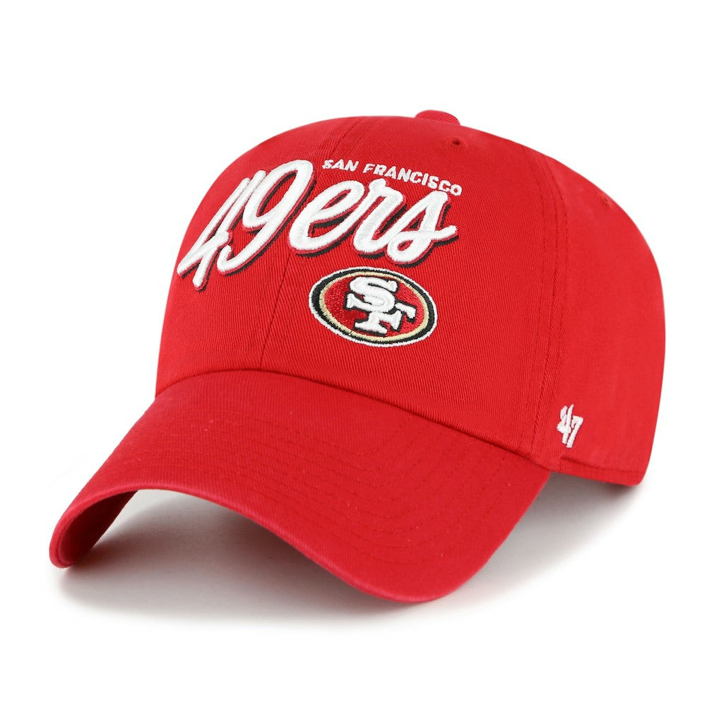 '47 Women's Ariana Clean Up Adjustable Hat - San Francisco 49ers