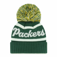 '47 Women's Spirited Cuffed Knit Hat with Pom - Green Bay Packers
