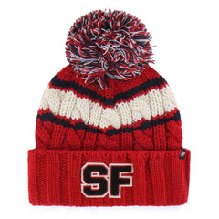 '47 Women's Emma Cuffed Knit Hat with Pom - San Francisco 49ers