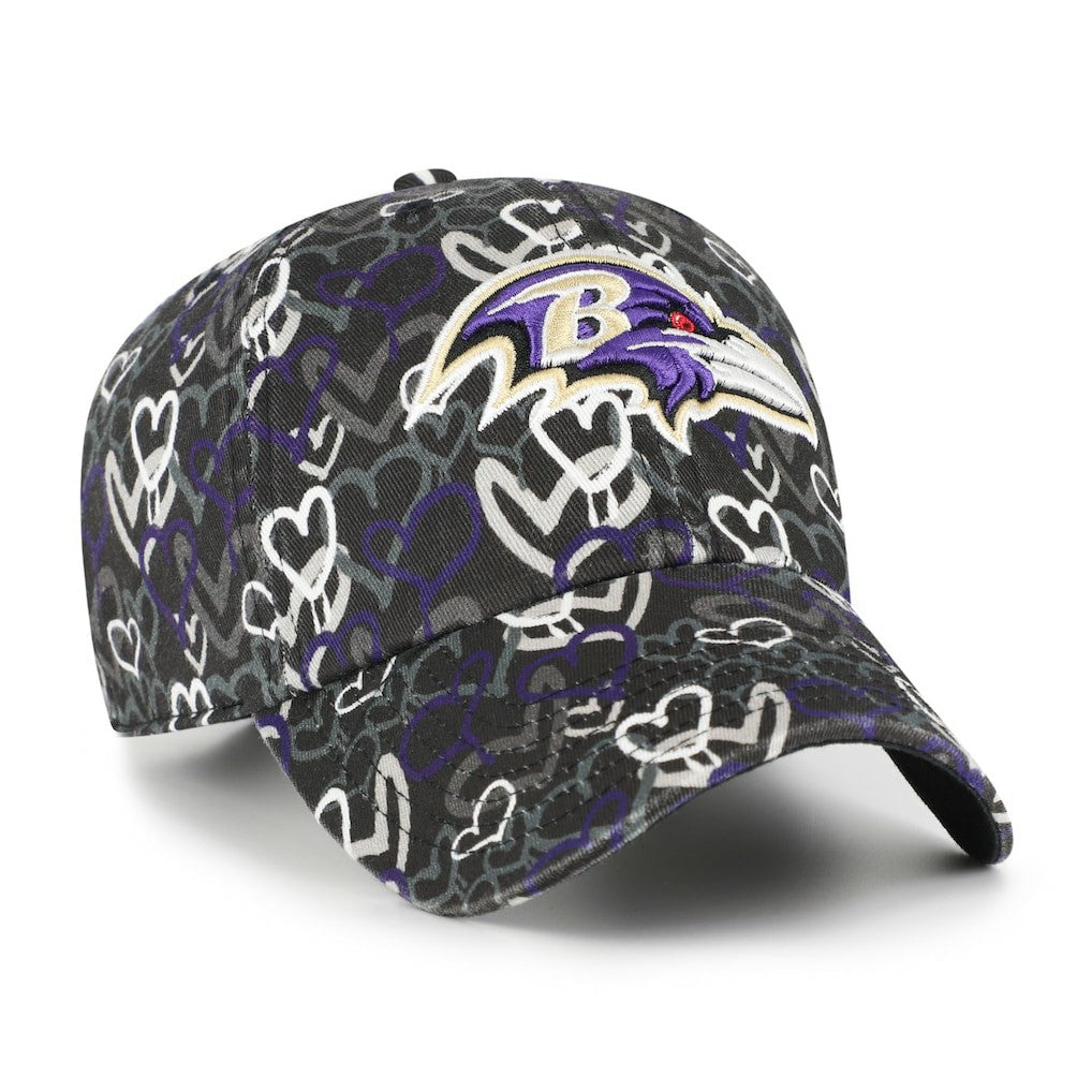 '47 Girls Youth Mural Clean Up Adjustable Hat - Baltimore Ravens