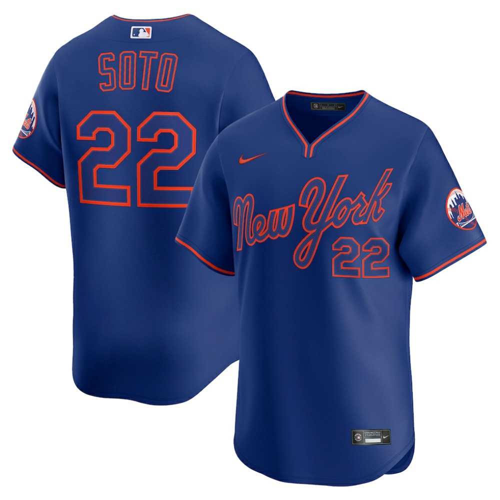 MLB Juan Soto New York Mets Nike Alternate Limited Player Jersey