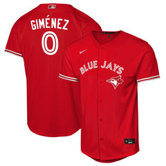 MLB Andrés Giménez Toronto Blue Jays Nike Youth Canada Day Replica Jersey