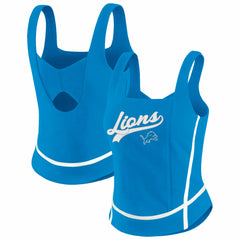 WEAR by Erin Andrews Women's Square Neck Tank Top - Detroit Lions