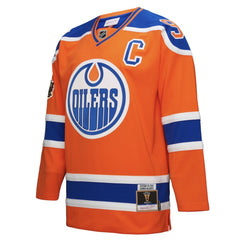 NHL Orange Connor McDavid Edmonton Oilers Mitchell & Ness Power Play Jersey