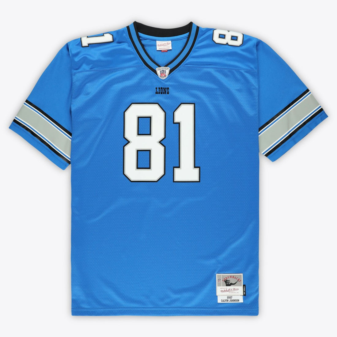 Calvin Johnson  Big & Tall 2007 Legacy Retired Player Jersey - Detroit Lions