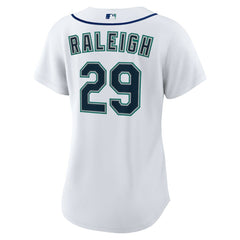 MLB Cal Raleigh Seattle Mariners Nike Women's Home Replica Jersey