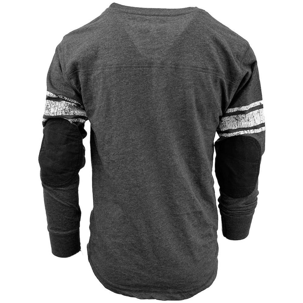 Wes & Willy Youth Football Long Sleeve T-Shirt - Cincinnati Bengals