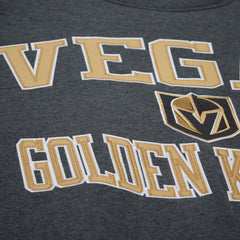 NHL Black Vegas Golden Knights Mitchell & Ness Playoff Win Fleece Pullover Sweatshirt