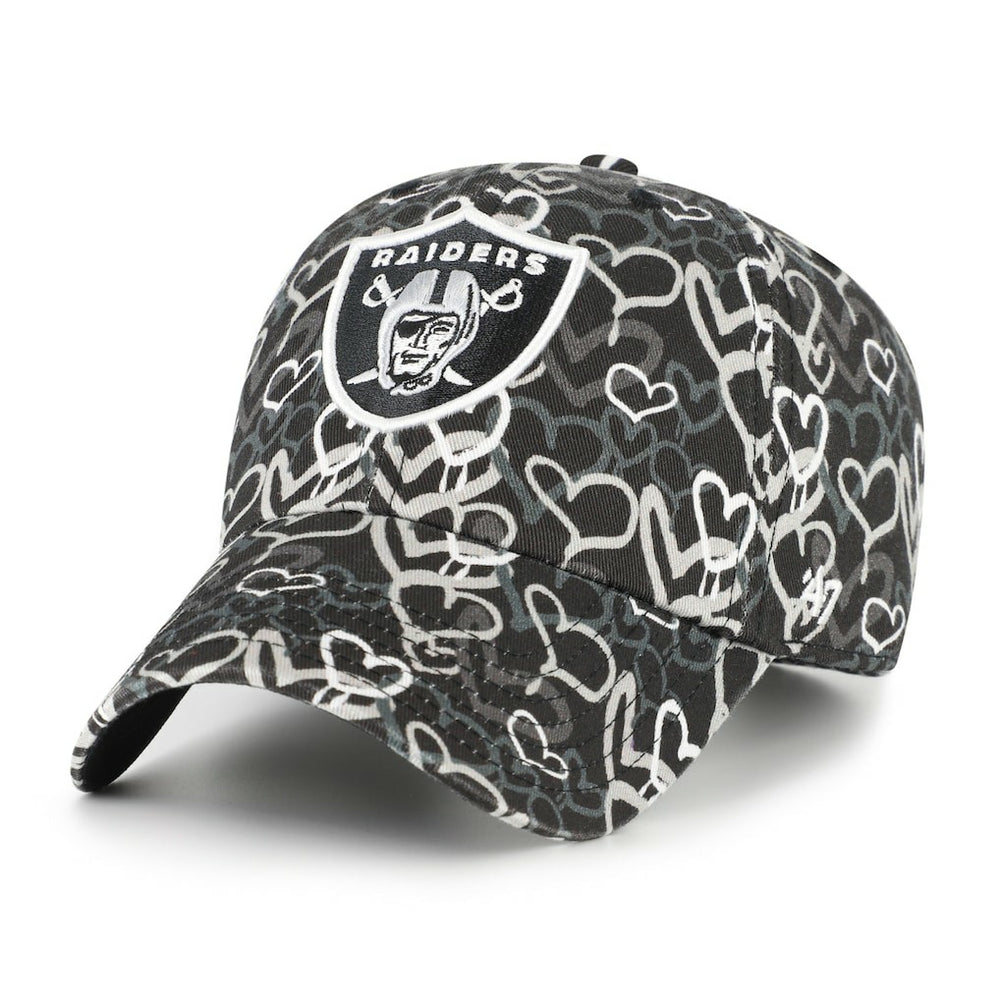'47 Girls Preschool Mural Clean Up Adjustable Hat - Las Vegas Raiders