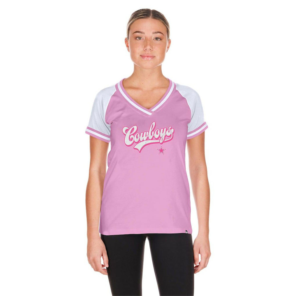 Women's Mommy & Me V-Neck T-Shirt - Dallas Cowboys
