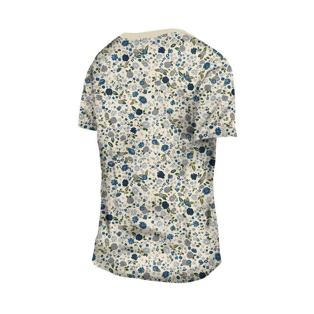 Women's Glam Game Floral Scoop Neck T-Shirt - Dallas Cowboys
