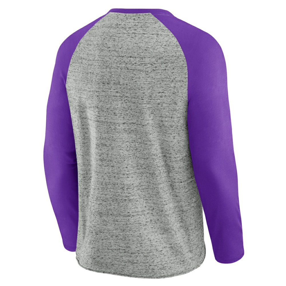 MLB Arizona Diamondbacks Darius Rucker Collection by Fanatics Raw Edge Raglan Long Sleeve Baseball T-Shirt