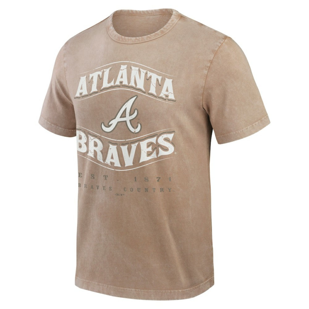 MLB Atlanta Braves Darius Rucker Collection by Fanatics Sun Faded T-Shirt