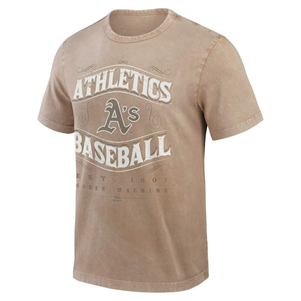 MLB Athletics Darius Rucker Collection by Fanatics Sun Faded T-Shirt