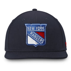 NHL Navy New York Rangers Fanatics Core Fitted Hat