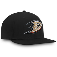 NHL Black Anaheim Ducks Fanatics Core Fitted Hat