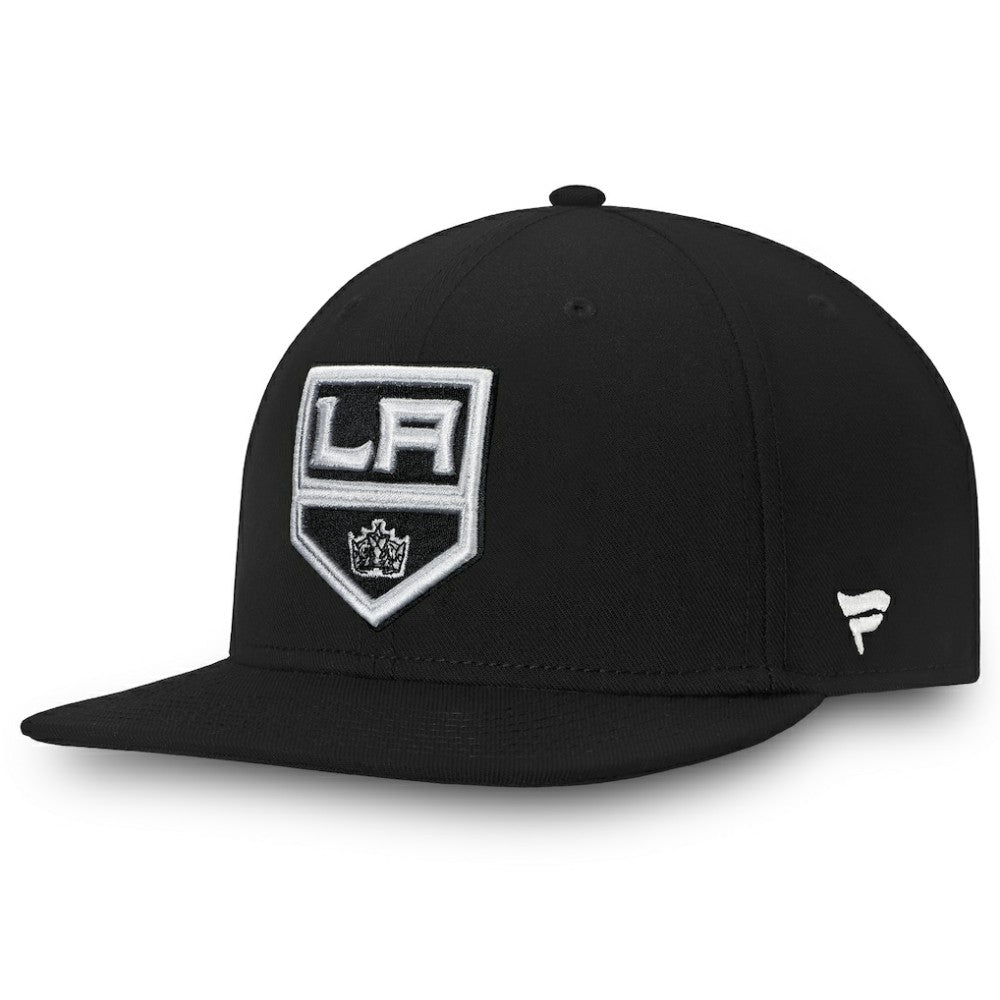 NHL Black Los Angeles Kings Fanatics Core Fitted Hat
