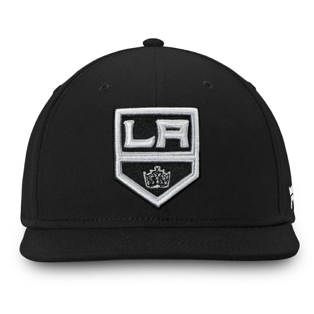 NHL Black Los Angeles Kings Fanatics Core Fitted Hat