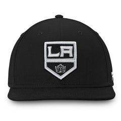 NHL Black Los Angeles Kings Fanatics Core Fitted Hat