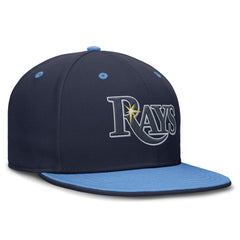 MLB Tampa Bay Rays Nike  True Primetime Two-Tone Performance Fitted Hat