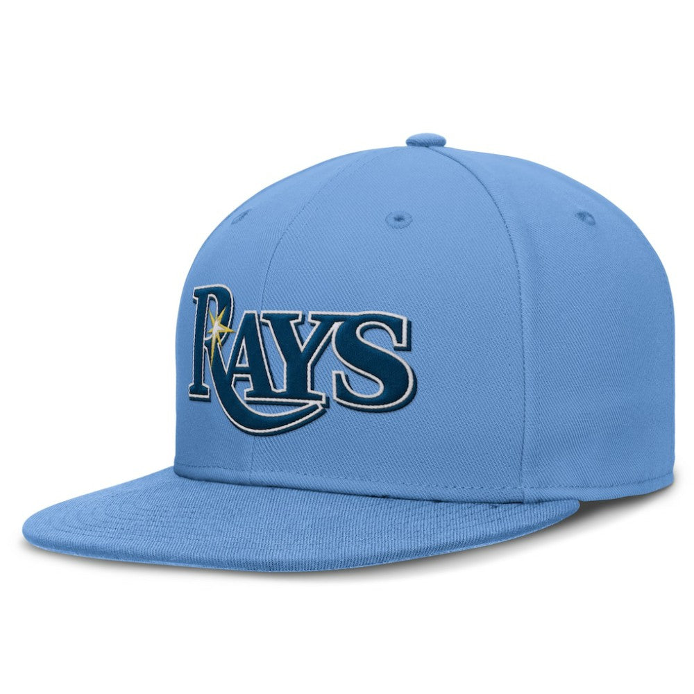 MLB Tampa Bay Rays Nike True Round Bill Performance Fitted Hat