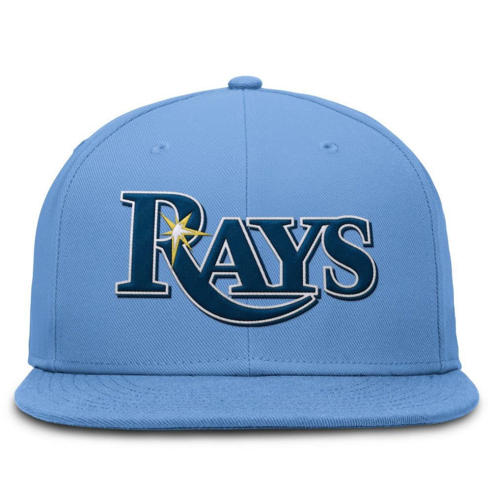 MLB Tampa Bay Rays Nike True Round Bill Performance Fitted Hat