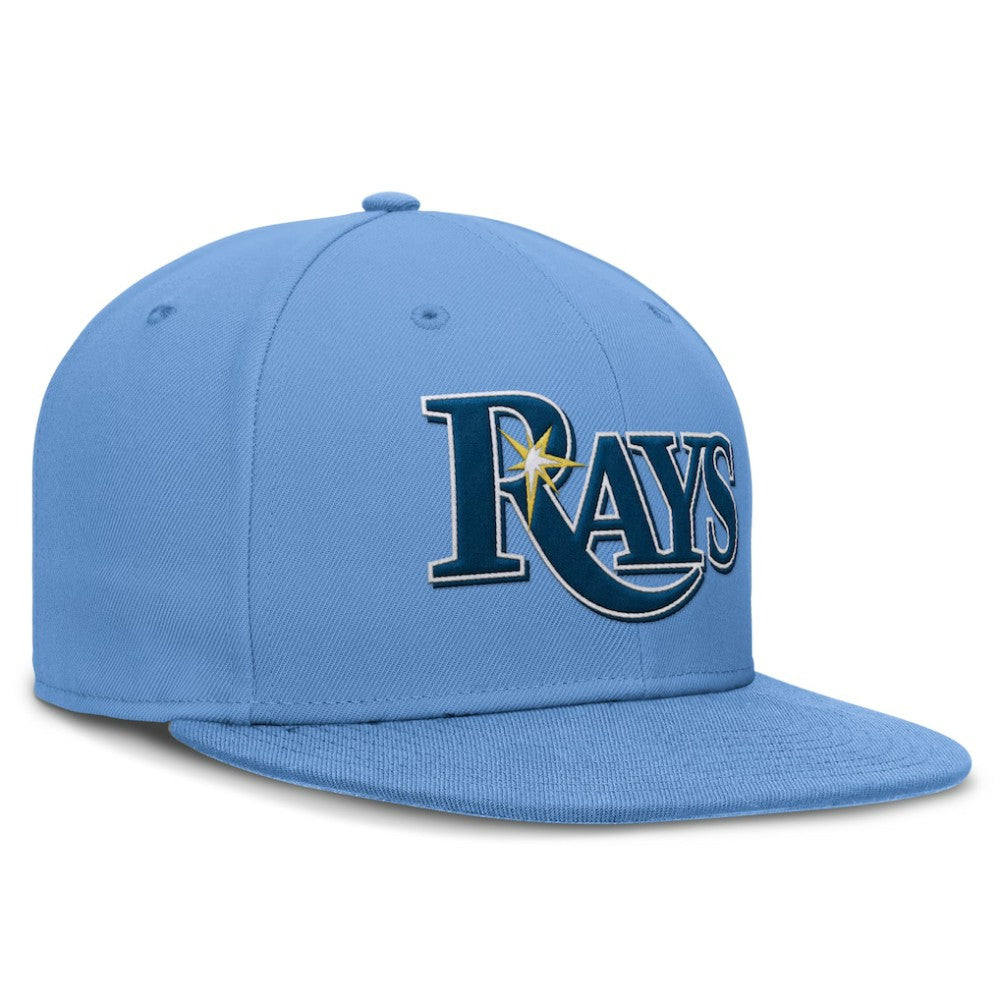 MLB Tampa Bay Rays Nike True Round Bill Performance Fitted Hat