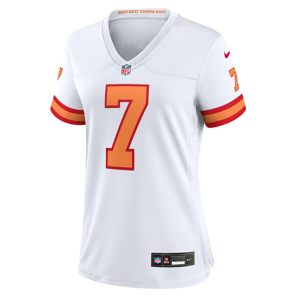 Bucky Irving '76  Women's Game Jersey - Tampa Bay Buccaneers