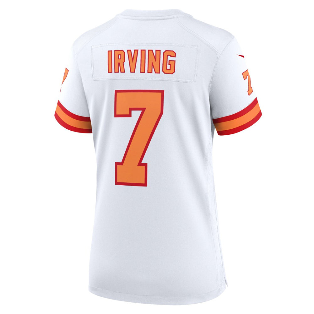 Bucky Irving '76  Women's Game Jersey - Tampa Bay Buccaneers