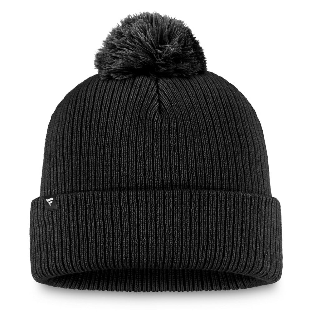 NHL Black Ottawa Senators Fanatics Women's Cuffed Knit Hat with Pom