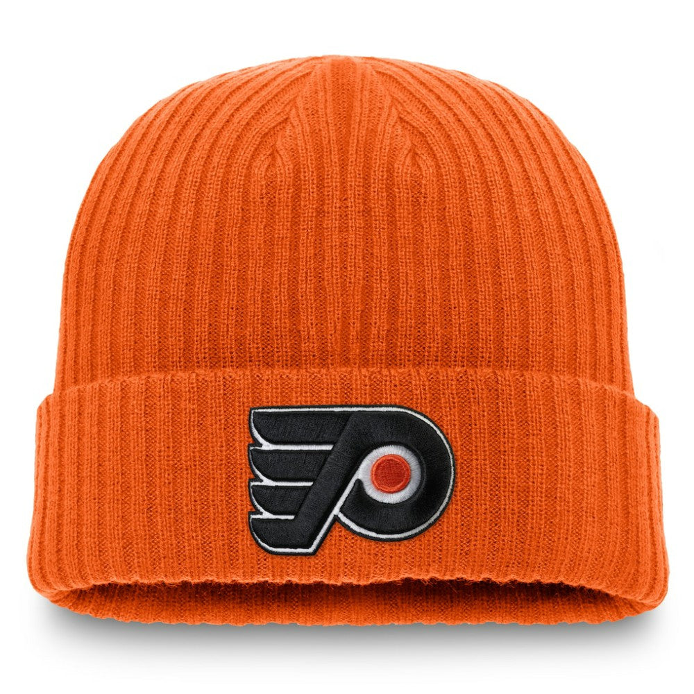 NHL Orange Philadelphia Flyers Fanatics Component Cuffed Knit Hat