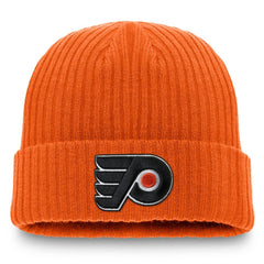 NHL Orange Philadelphia Flyers Fanatics Component Cuffed Knit Hat