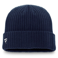 NHL Navy Winnipeg Jets Fanatics Component Cuffed Knit Hat