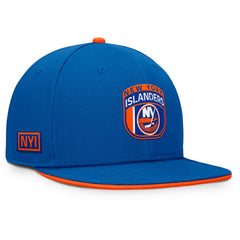 NHL Royal New York Islanders Fanatics Authentic Pro Draft Snapback Hat