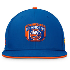 NHL Royal New York Islanders Fanatics Authentic Pro Draft Snapback Hat