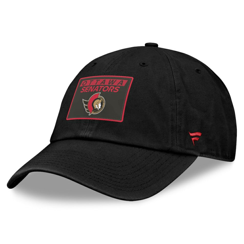 NHL Black Ottawa Senators Fanatics Authentic Pro Prime Adjustable Hat