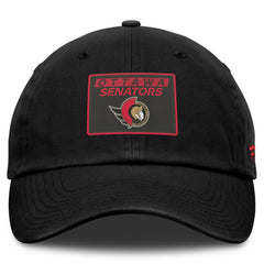 NHL Black Ottawa Senators Fanatics Authentic Pro Prime Adjustable Hat