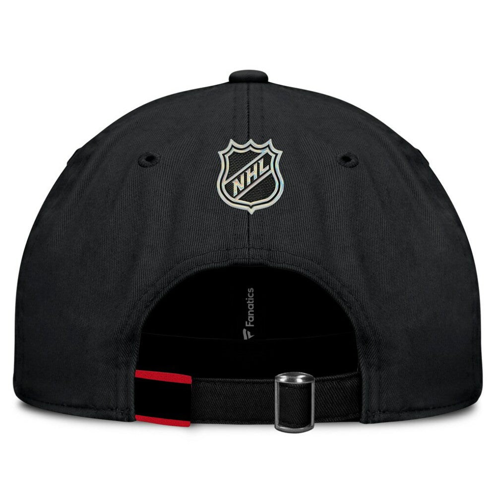 NHL Black Ottawa Senators Fanatics Authentic Pro Prime Adjustable Hat