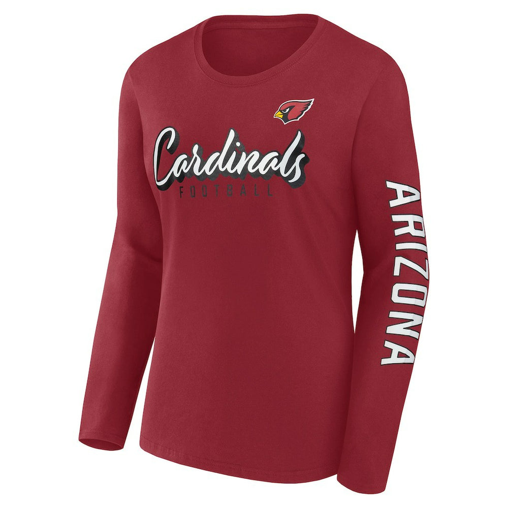 Women's Cheerleader Long Sleeve T-Shirt - Arizona Cardinals