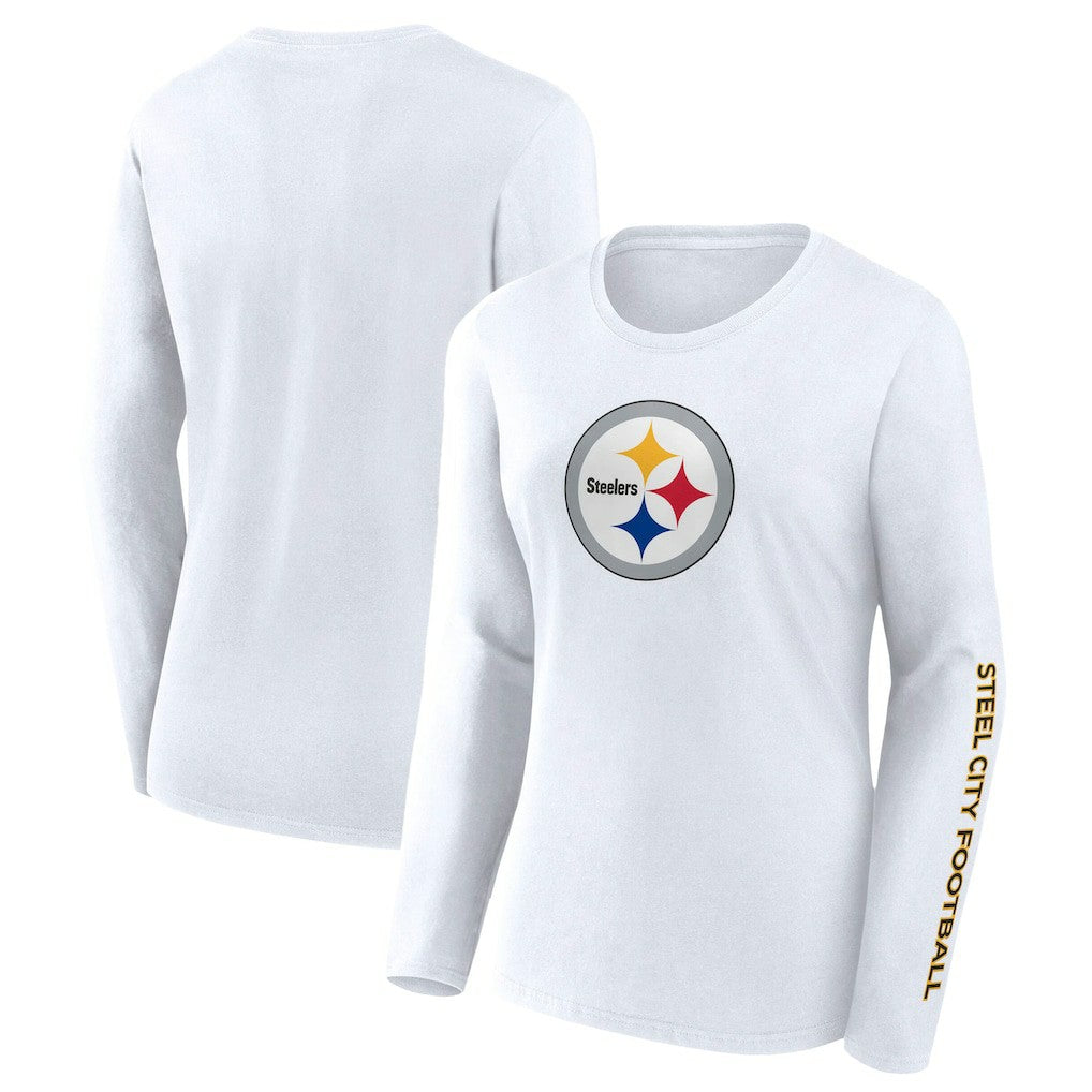 Women's Long Sleeve T-Shirt - Pittsburgh Steelers