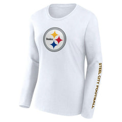 Women's Long Sleeve T-Shirt - Pittsburgh Steelers