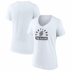NBA Portland Trail Blazers Women's Bench Warmer V-Neck T-Shirt