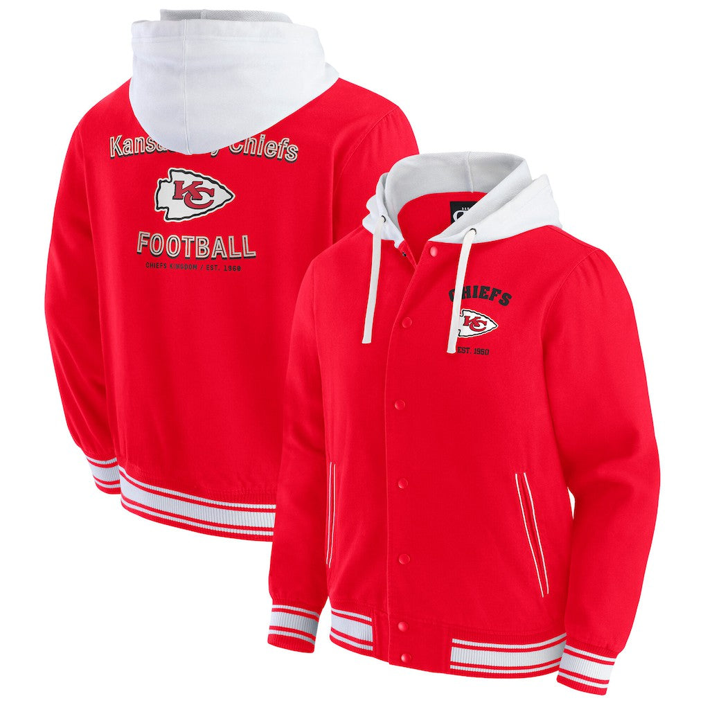Darius Rucker Collection Full-Snap Hoodie Jacket - Kansas City Chiefs