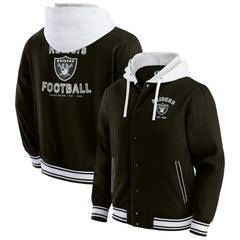 Darius Rucker Collection Full-Snap Hoodie Jacket - Las Vegas Raiders